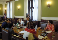 22 July 2013 Participants of the second meeting of the Global Organization of Parliamentarians Against Corruption (GOPAC) National Branch